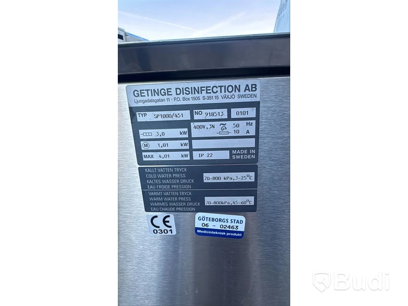 5 st Getinge Spolomat 2000