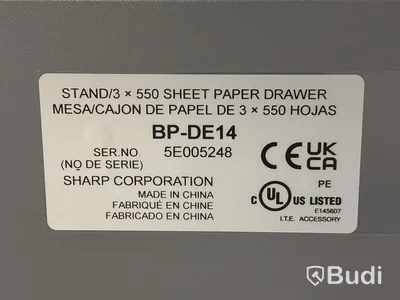 Multifunktionsskrivare Sharp BP-50C26, med extra pappersfack