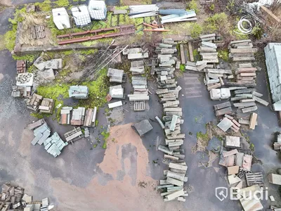 Stort parti marksten, natursten, gatusten & råmaterial till gravstenar