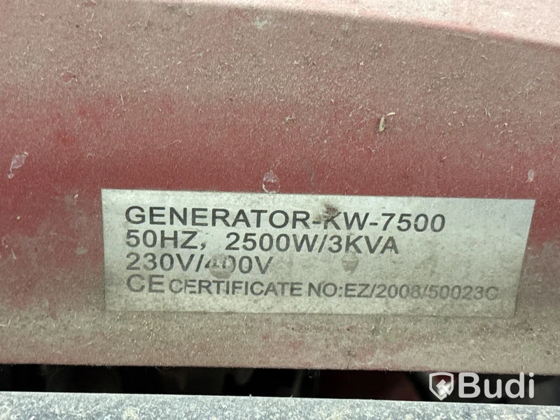 Elverk Powerengier KW-750