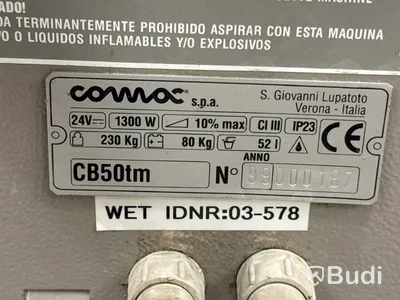 Skurmaskin Comac CB59tm | Reparationsobjekt