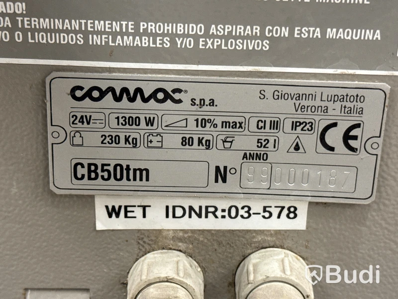 Skurmaskin Comac CB59tm | Reparationsobjekt