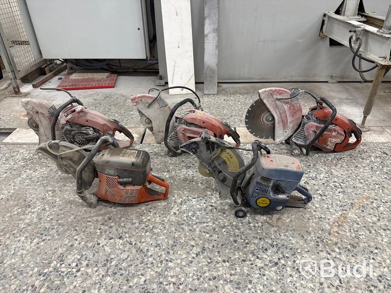5 st kapmaskiner | Hilti & Husqvarna | Reparationsobjekt