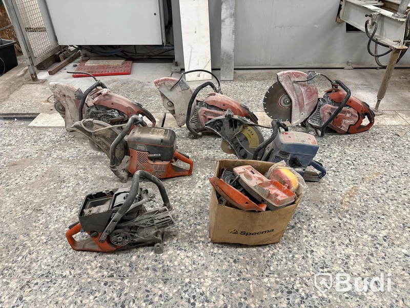 5 st kapmaskiner | Hilti & Husqvarna | Reparationsobjekt