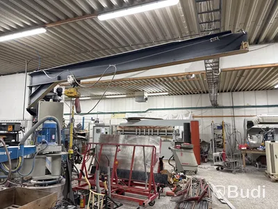 Pelarsvängkran med kättingtelfer Unilift | 1000 kg