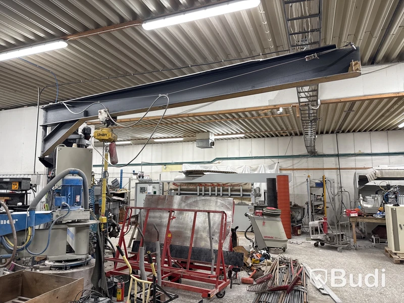 Pelarsvängkran med kättingtelfer Unilift | 1000 kg