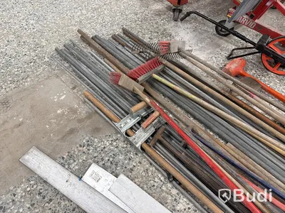 Parti handverktyg och redskap