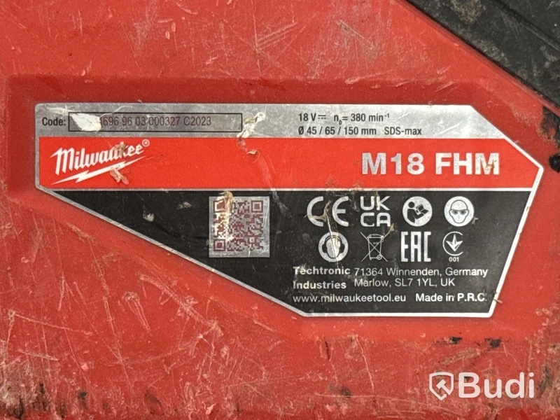 Batteridriven borrhammare Milwaukee M18 FHM