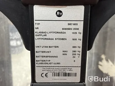 Truck BT Ixion SWE160D | 2008