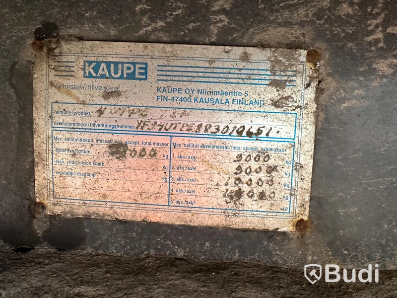 Släp KAUPE | Säljes via auktion