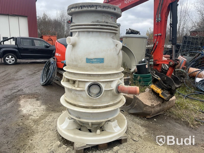 Avloppspumpstation Compit901, dubbla 3-fas pumpar