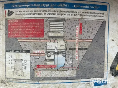 Avloppspumpstation Compit901, dubbla 3-fas pumpar