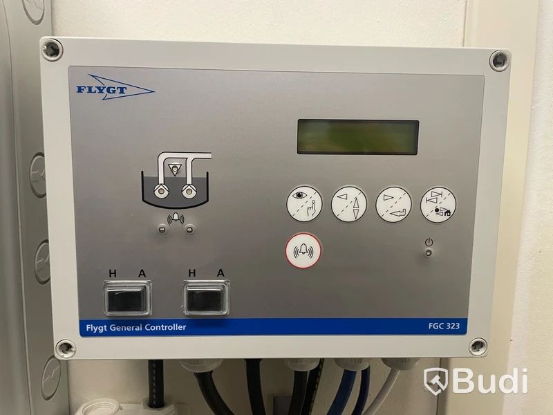 Avloppspumpstation Compit901, dubbla 3-fas pumpar