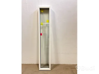 SIDOLJUS SOLID ELEMENTS TILL YTTERDÖRR M4X21 VIT, HEL GLAS