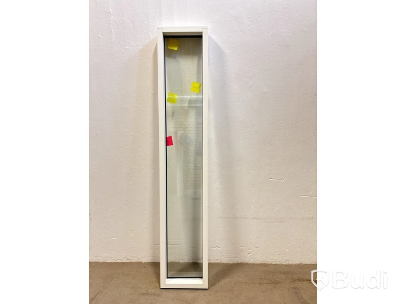 SIDOLJUS SOLID ELEMENTS TILL YTTERDÖRR M4X21 VIT, HEL GLAS