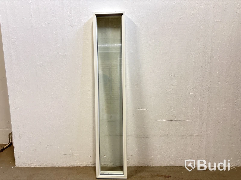 SIDOLJUS SOLID ELEMENTS TILL YTTERDÖRR M4X21 VIT, HEL GLAS