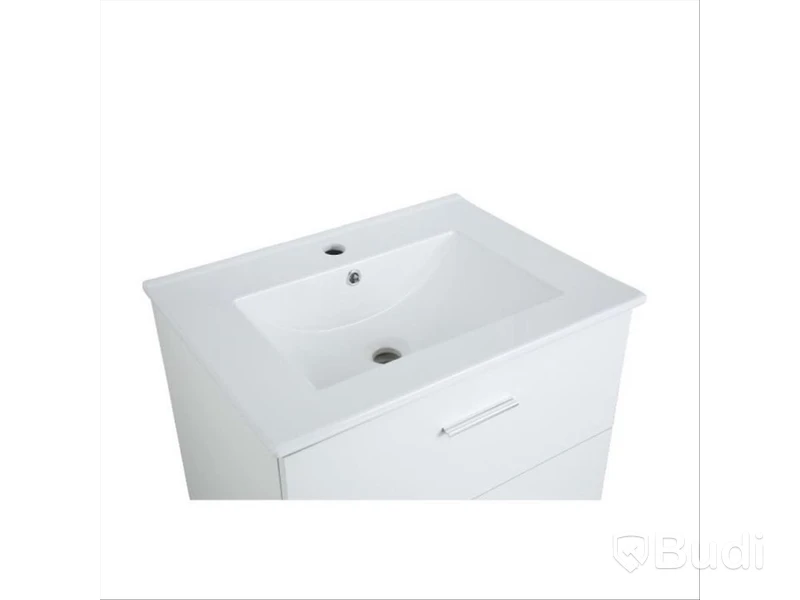 BADRUMSMÖBEL NORTIQ BERGAMO VIT MATT 60CM