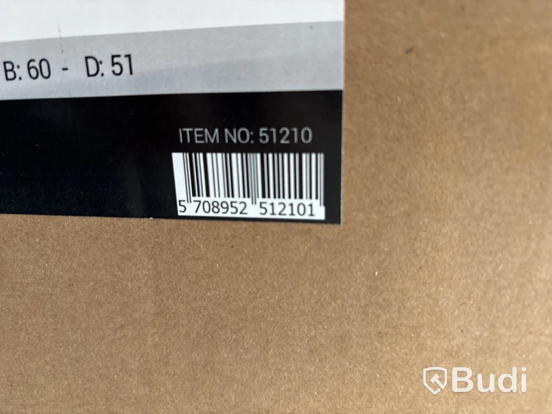 BADRUMSMÖBEL NORTIQ BERGAMO VIT MATT 60CM