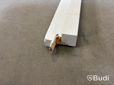 GARAGEPORT VIBOSTUGAN TÄT 10° 25X21 MED KARM, GRUNDMÅLAD