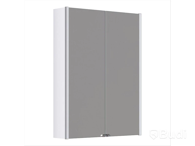 SPEGELSKÅP SCANBAD AMBI 80X60CM GRÅ MATT