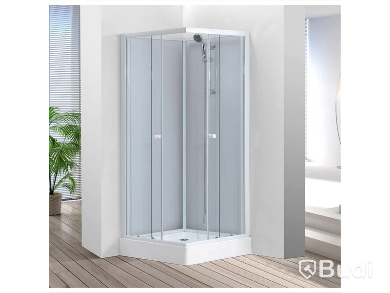 DUSCHKABIN NORTIQ OSLO 80X80X190CM VIT