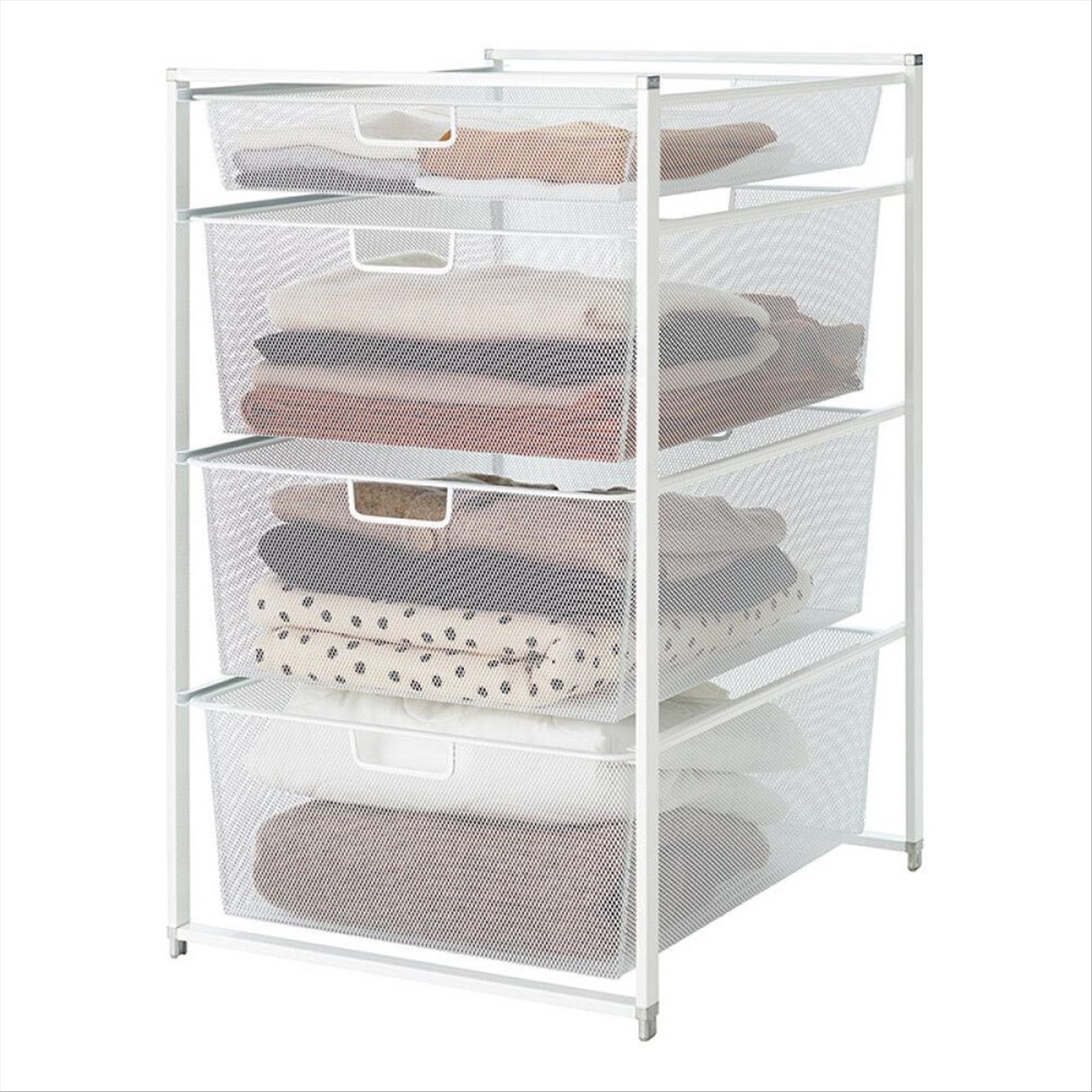 BACKSTATIV ELFA MESH 45/74 VIT inkl. extra trådbackar i olika storlekar