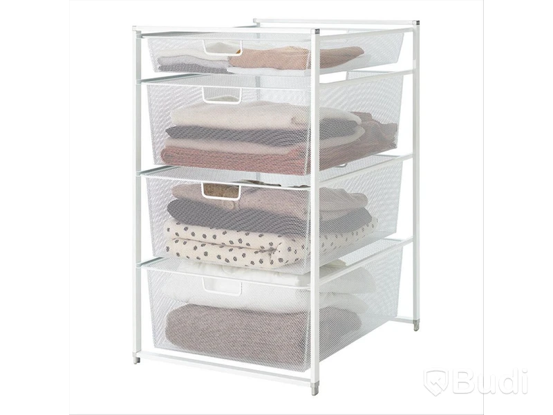 BACKSTATIV ELFA MESH 45/74 VIT inkl. extra trådbackar i olika storlekar