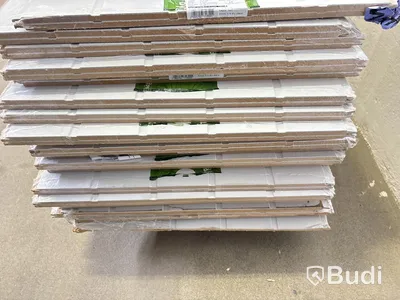 PARTI MED VÄGGPANEL HUNTONIT SKYGGE FROST 11X620X2390 MM