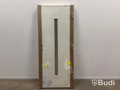 YTTERDÖRR SOLID ELEMENTS VÄXJÖ 9X21 HÖGER VIT