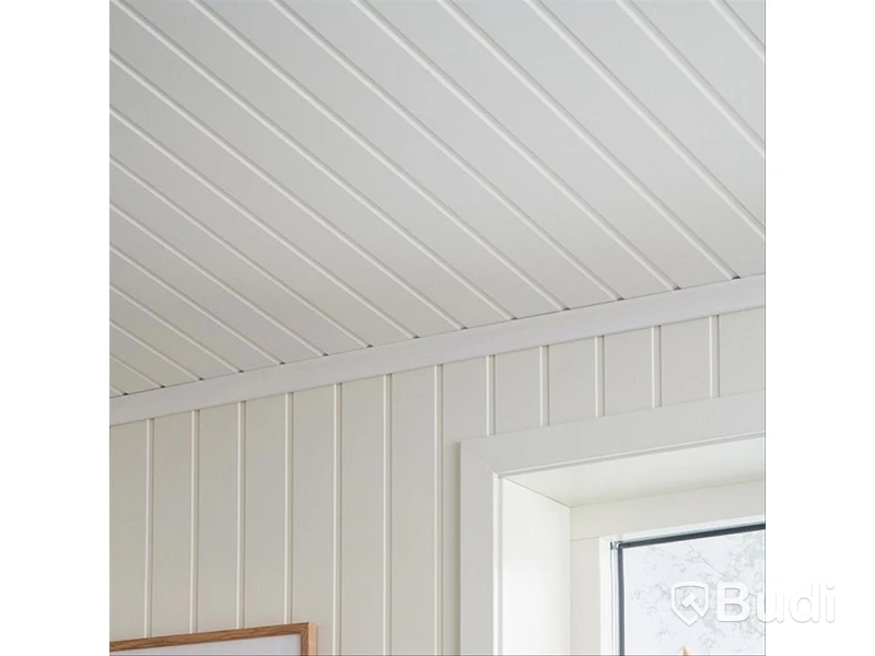 TAKPANEL MOELVEN REGINA KLASSISK VIT 6X405X2435MM, 30,16 M2