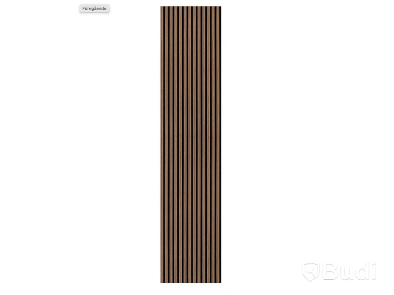 7 ST. AKUSTIKPANELER BAUHAUS, VALNÖT, 2400X520X18 MM
