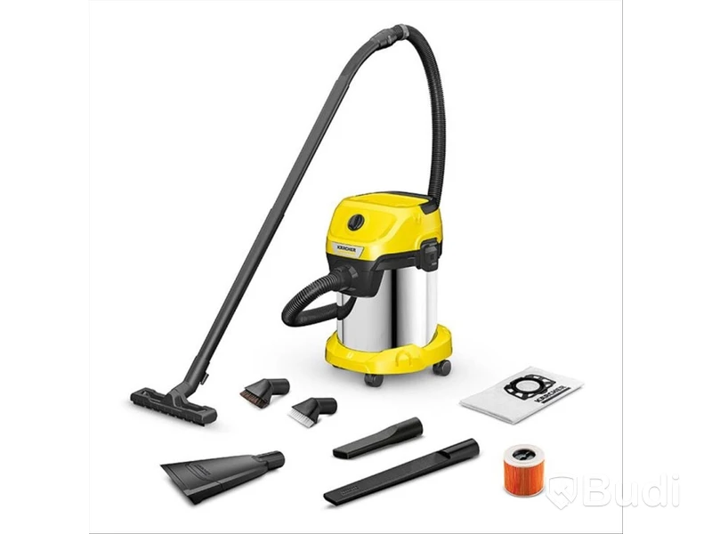 GROVDAMMSUGARE KÄRCHER WD3 S V-17/6/20 CAR 1000W