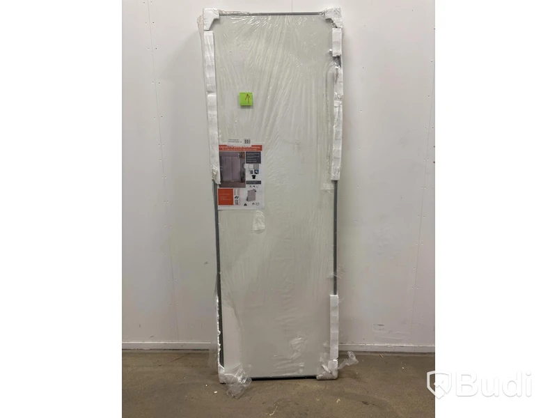 SKJUTDÖRR 1530X2355MM VIT/LJUSGRÅ 2-PACK