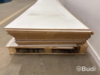 Parti med paneler, 2500x600x10 mm