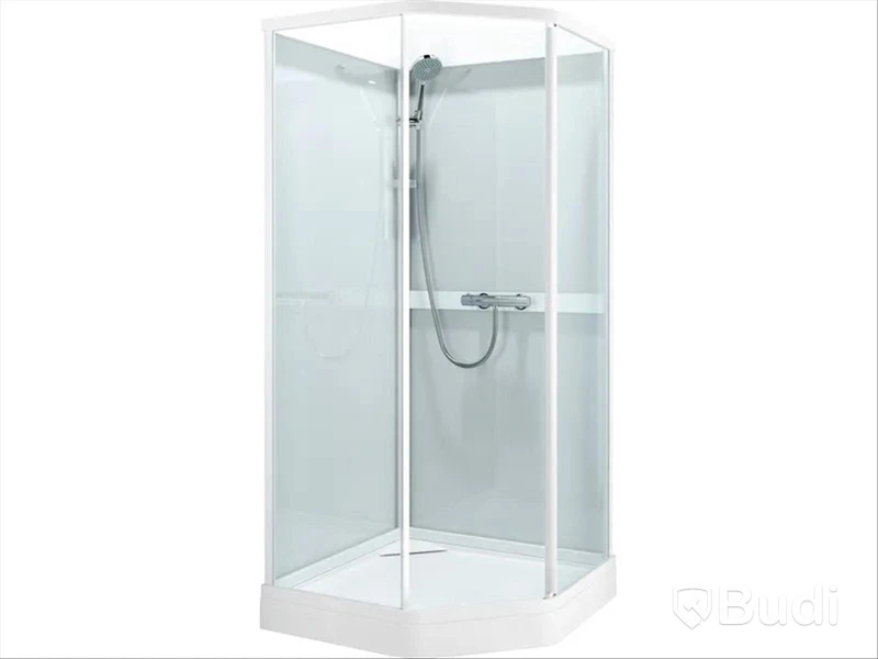 Bakvägg Svedbergs Ritual vit matt 90x200x90cm