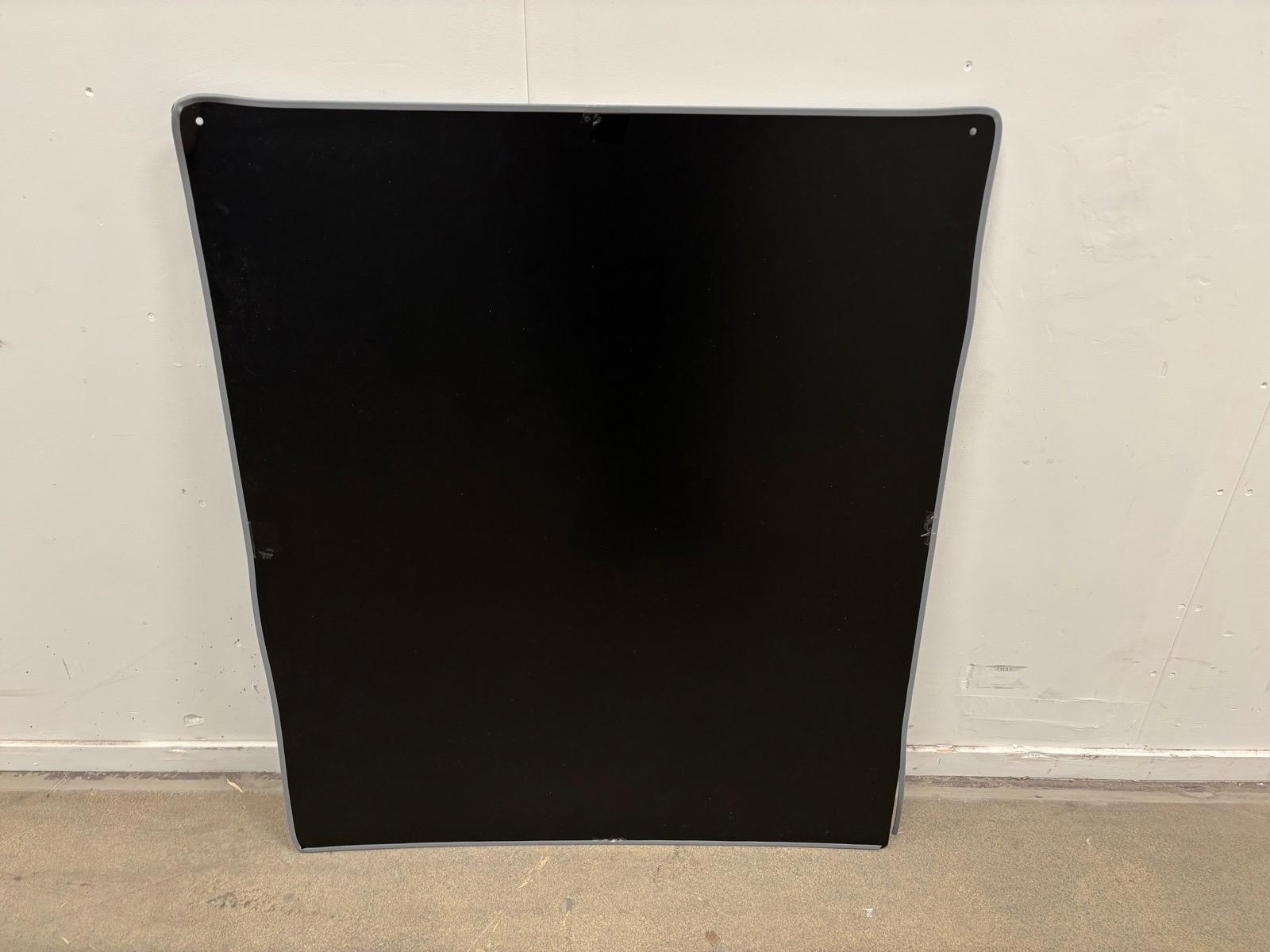 GOLVPLÅT ADURO REKTANGULÄR 850X1000MM SVART