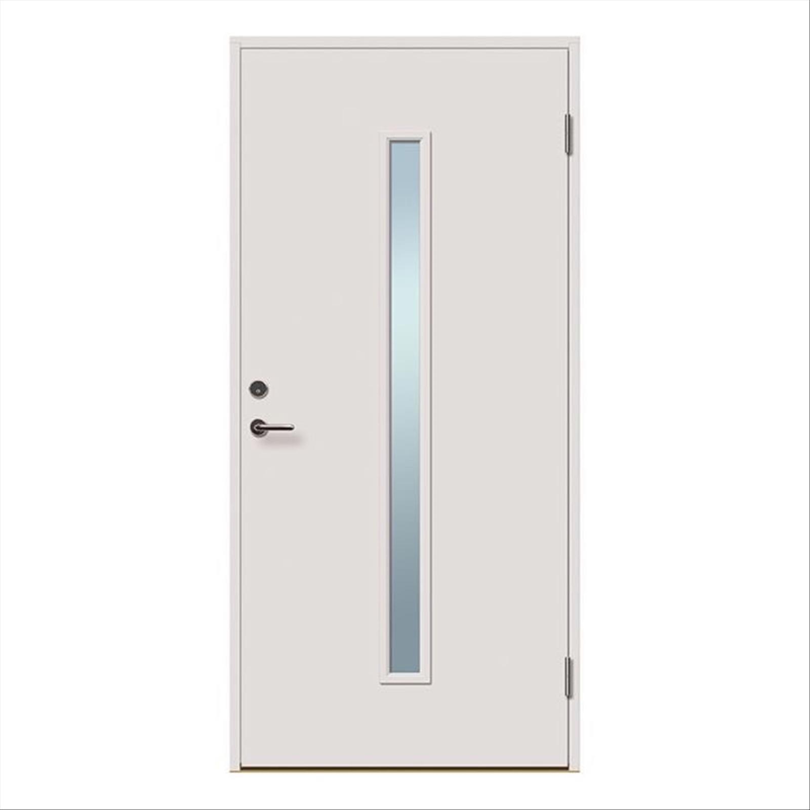 YTTERDÖRR SOLID ELEMENTS ODENSE 10X21 HÖGER VIT