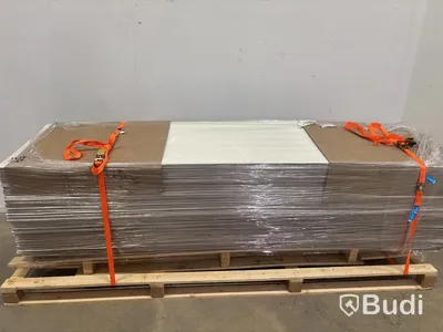 Parti med VÄGGPANEL SMARTPANEL BOMULL SKYGGE VIT 6X620X2390 MM 121 M2