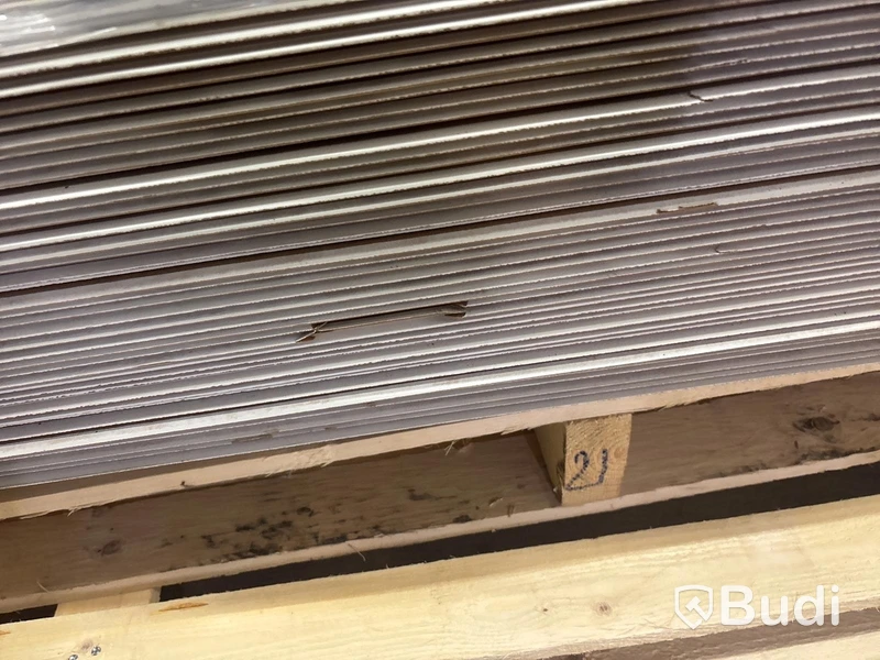Parti med VÄGGPANEL SMARTPANEL BOMULL SKYGGE VIT 6X620X2390 MM 121 M2