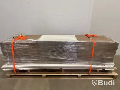 Parti med VÄGGPANEL SMARTPANEL BOMULL SKYGGE VIT 6X620X2390 MM 121 M2