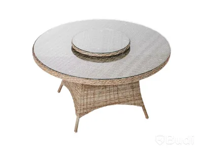 MATBORD SUNFUN VÄRMDÖ Ø140CM NATUR
