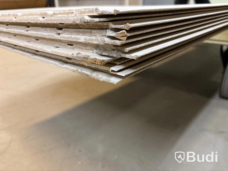 VÄGGPANEL SMARTPANEL BOMULL SKYGGE VIT 6X620X2390 MM 15,7 M2