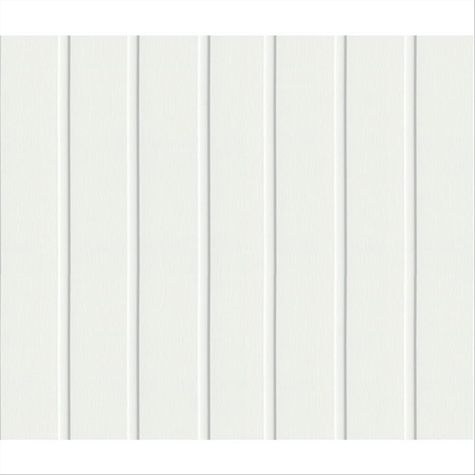 VÄGGPANEL SMARTPANEL BOMULL SKYGGE VIT 6X620X2390 MM 15,7 M2