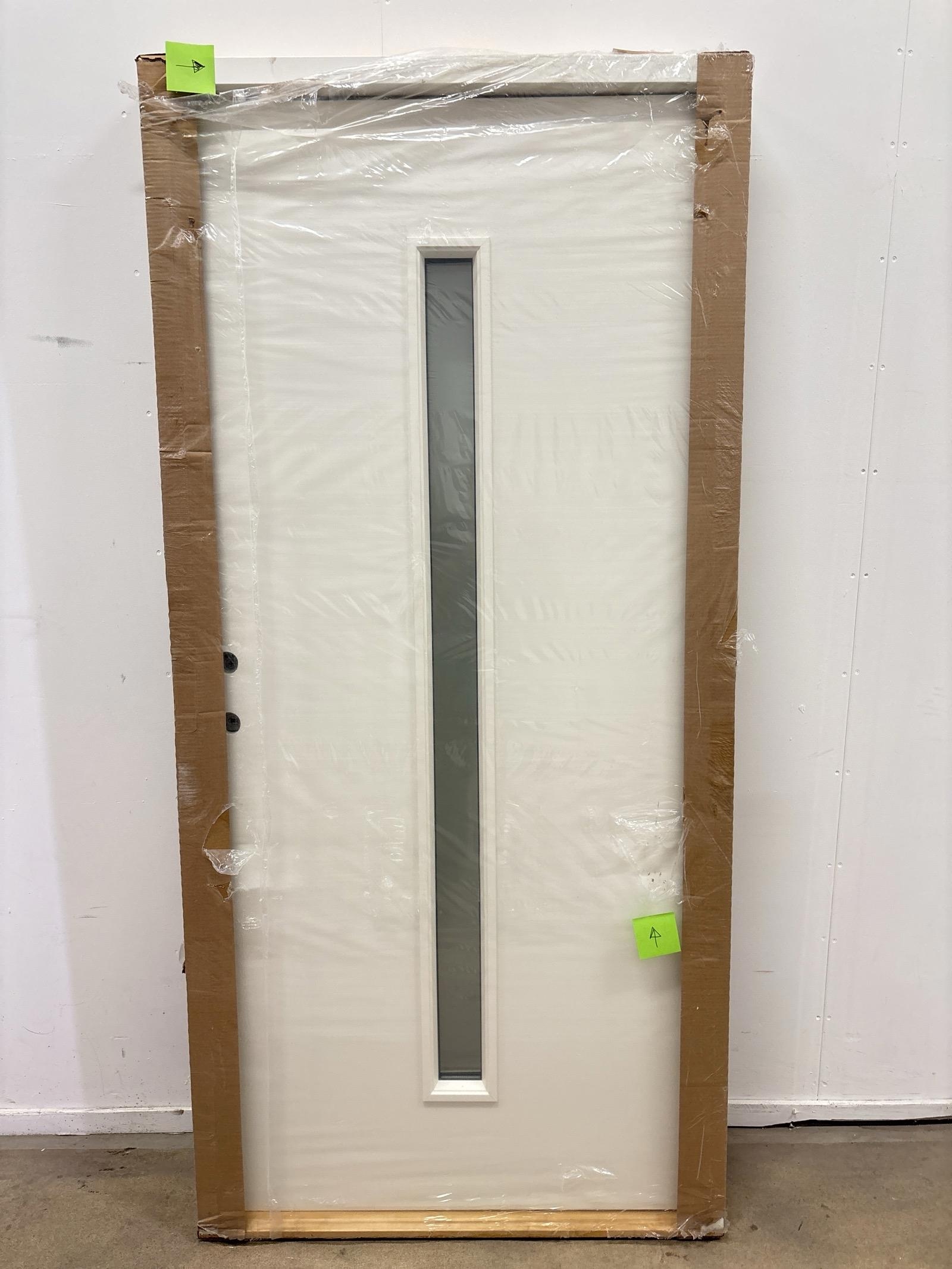 YTTERDÖRR SOLID ELEMENTS ODENSE 10X21 VÄNSTER VIT