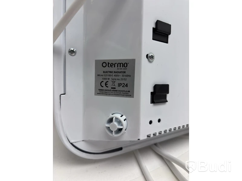 ELEMENT TERMO STEEL 1000W 400V 51,5X6,5X43CM, VÄGGHÄNGD