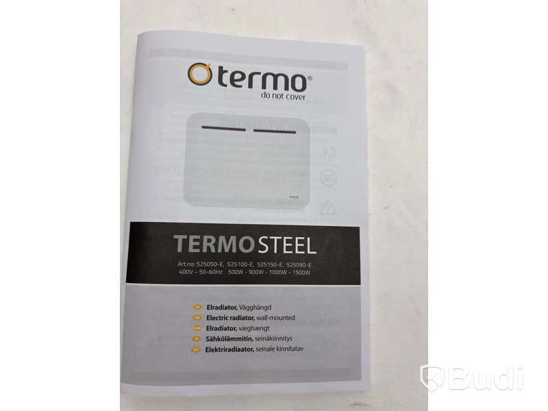 ELEMENT TERMO STEEL 1000W 400V 51,5X6,5X43CM, VÄGGHÄNGD