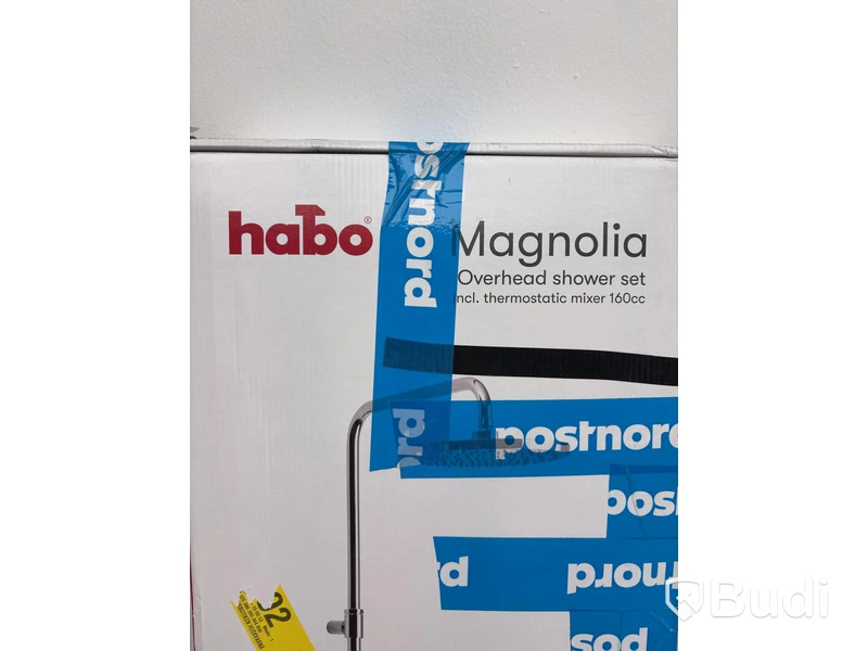 Takduschset Habo, Magnolia C/C 160, Krom