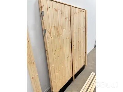 Kallförrådsdörr, dubbel