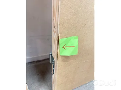 Kallförrådsdörr, dubbel