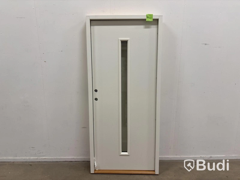 YTTERDÖRR SOLID ELEMENTS VÄXJÖ 9X20 VÄNSTER VIT